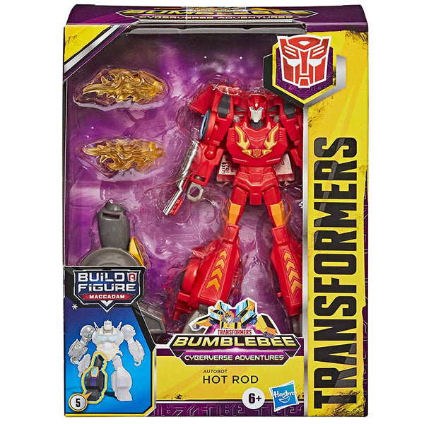 Transformers Cyberverse Adventures Autobot Hot Rod - Deluxe Transformers Cyberverse Adventures Autobot Hot Rod - Deluxe