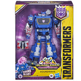 Transformers Cyberverse Adventures Deluxe Soundwave Sound Blast Laserbeak box package front