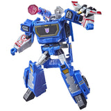Transformers Cyberverse Adventures Deluxe Soundwave Sound Blast Laserbeak robot toy figure