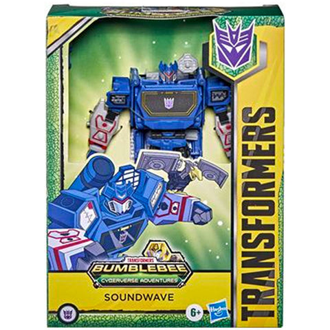 Transformers Cyberverse Adventures Dinobots Unite Soundwave - Deluxe