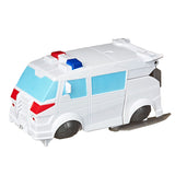 Transformers Cyberverse Adventures Mega Chop Autobot Ratchet one step changer 1-step ambulance vehicle toy