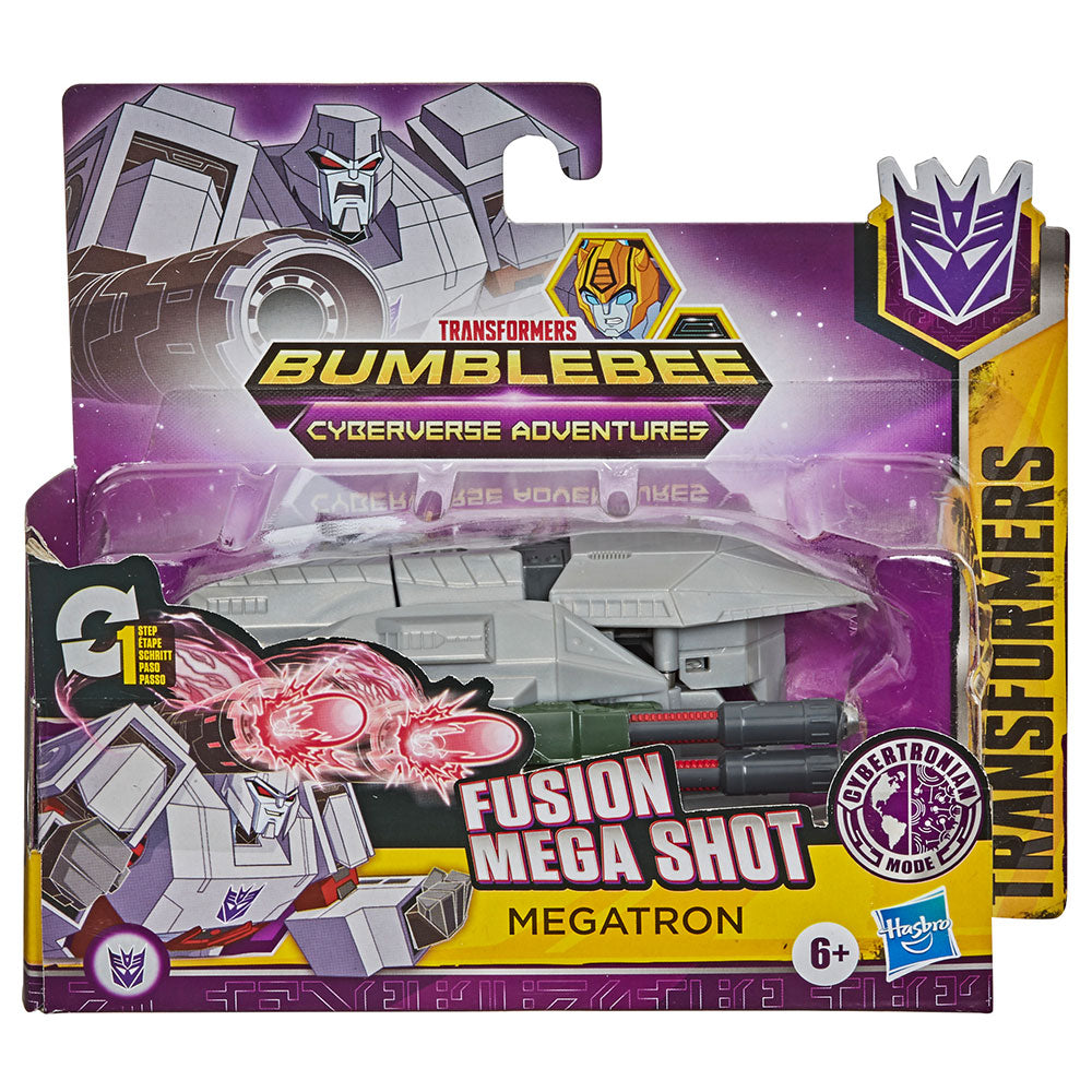 Transformers Cyberverse Adventures Fusion Mega Shot Megatron One Step ...