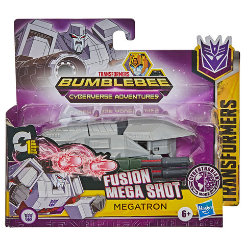 Transformers Cyberverse Adventures One Step Fusion Mega Shot Megatron Box Package Front