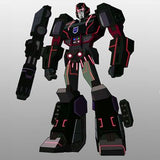 Transformers Cyberverse Adventures One-step changer ion mega shot Megatron X character artwork
