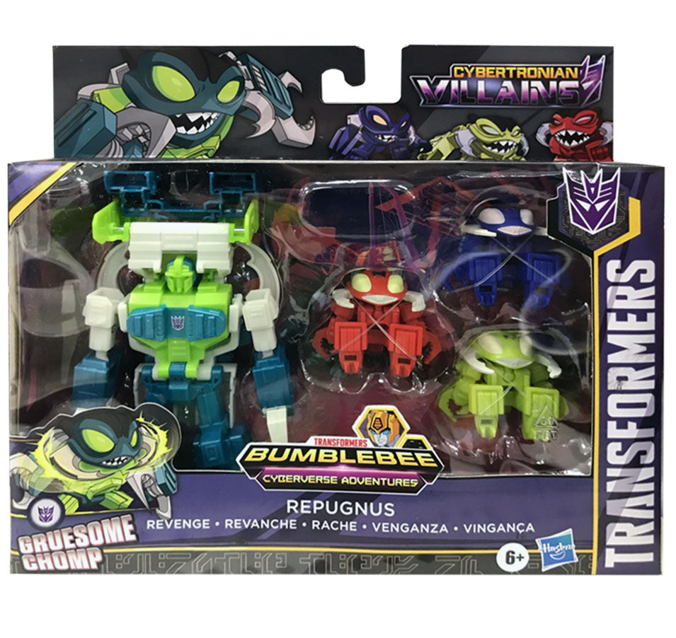 Buy Transformers Cyberverse Adventures Repugnus Revenge Giftset ...