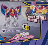 Transformers Cyberverse Adventures Seekers Sinister Strikeforce Warrior Class Ghost Starscream box back