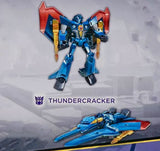 Transformers Cyberverse Adventures Seekers Sinister Strikeforce warrior cybertronian thundercracker package back