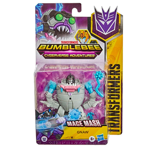 Transformers Cyberverse Adventures Warrior Gnaw Sharkticon box package front