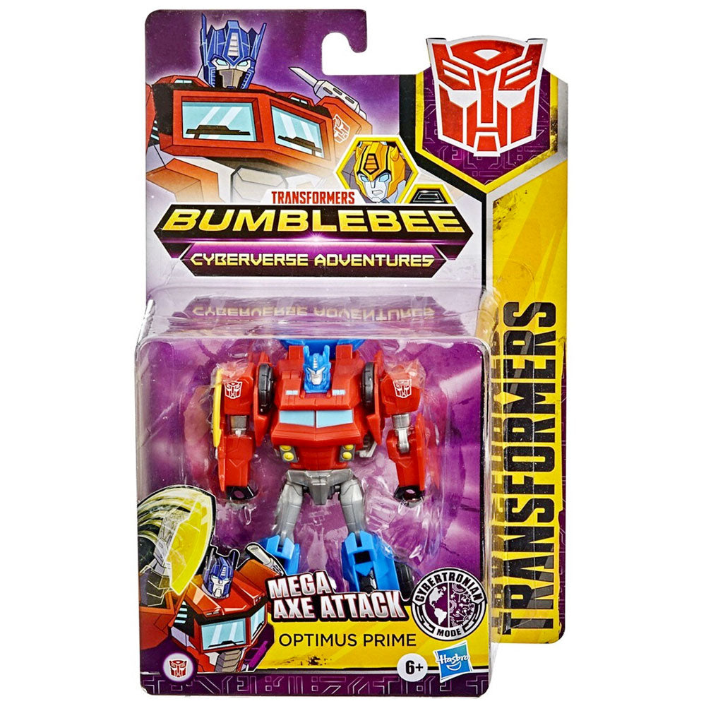 Transformers Cyberverse Adventures Optimus Prime Mega Axe Attack - Warrior Transformers Cyberverse Adventures Optimus Prime Mega Axe Attack - Warrior