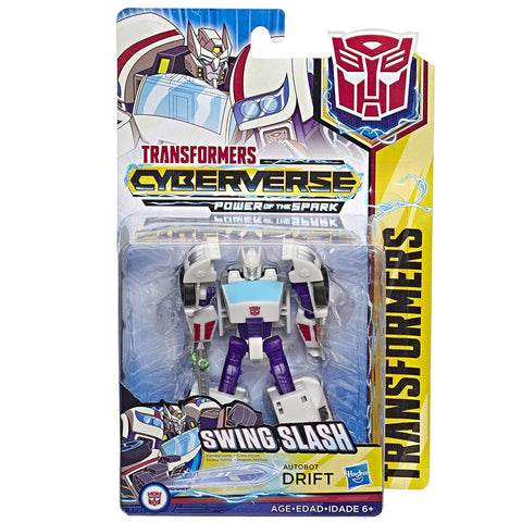 Transformers Cyberverse Power of the Spark Warrior Class Autobot Drift box package front