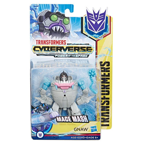 Transformers Cyberverse Warrior Class Gnaw Sharkticon Box Package