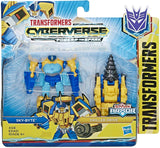 Transformers Cyberverse Power of the Spark Sky-Byte & Drill Driver Spark Armor Box Package