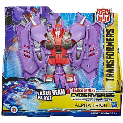 Transformers Cyberverse Power of the Spark Ultra Class Alpha Trion Box Package Front