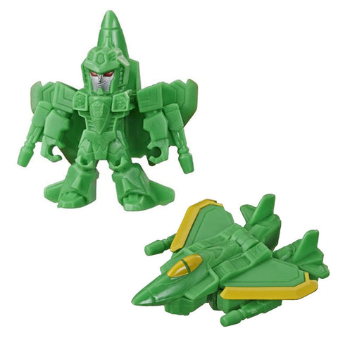 Transformers Cyberverse Tiny Turbo Changers Series2 Acid Storm Green Jet Toy