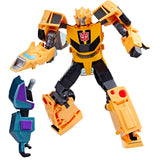 Transformers Earthspark Bumblebee deluxe build-a-figure action figure robot toy accessories
