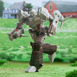 Transformers Earthspark Megatron Deluxe build-a-figure action figure robot walking photo