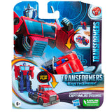 Transformers Earthspark Optimus Prime 1-step flip changer box package front