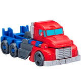 Transformers Earthspark Optimus Prime 1-step flip changer red semi truck toy