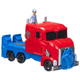 Transformers Earthspark Optimus Prime & Robby Malto - Spin Changer