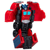 Transformers Earthspark Optimus Prime Tacticon red robot toy