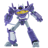 Transformers Earthspark Shockwave deluxe build-a-figure action figure robot toy pose