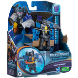 Transformers Earthspark skywarp warrior box package front angle