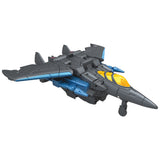 Transformers Earthspark skywarp warrior black jet plane toy