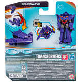 Transformers Earthspark Soundwave 1-step flip changer box package back