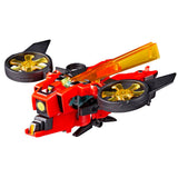 Transformers Earthspark Terran Twitch build-a-figure flying drone vehicle toy
