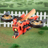 Transformers Earthspark Terran Twitch build-a-figure flying drone toy photo top