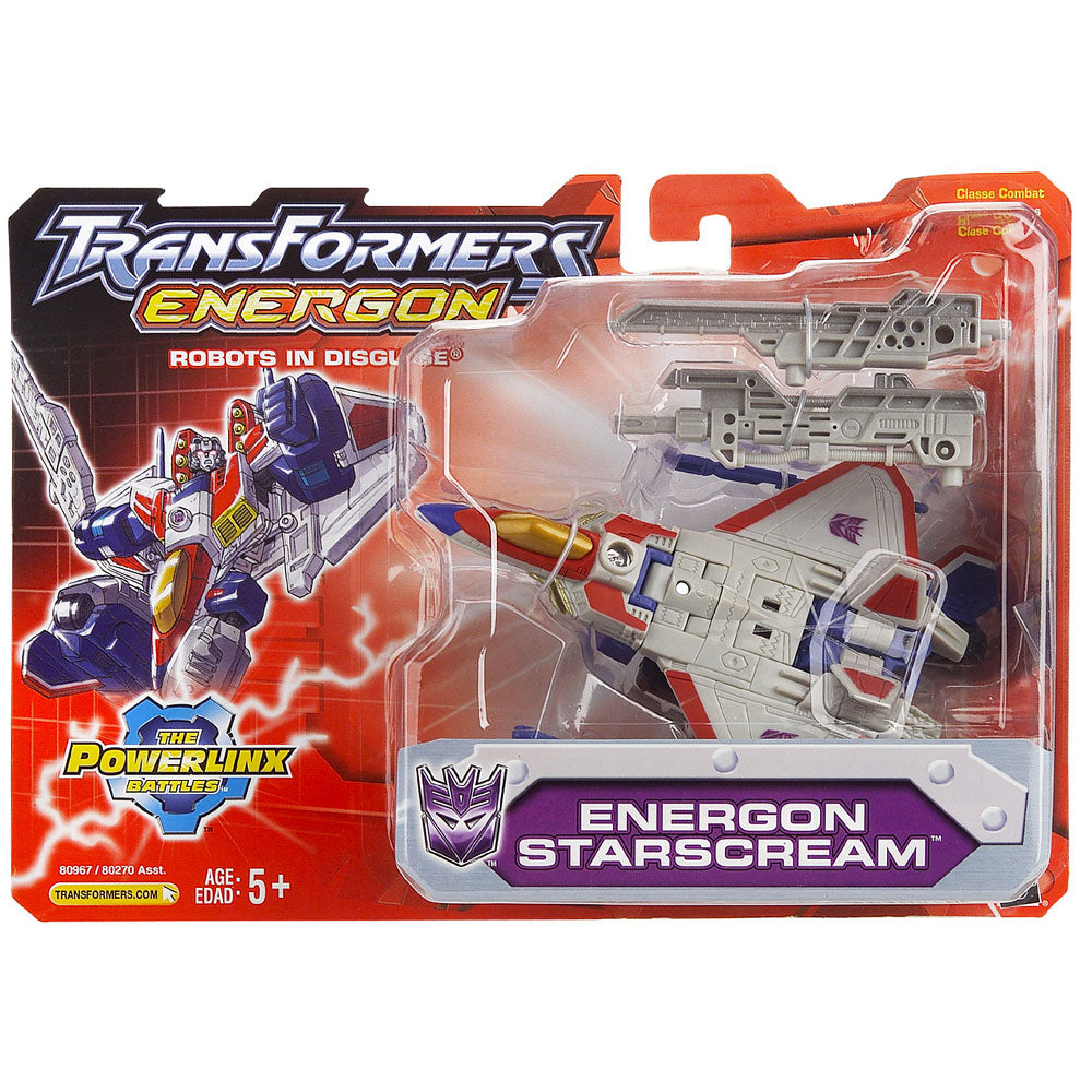 Transformers Energon Powerlinx Battles Starscream - Combat Transformers Energon Powerlinx Battles Starscream - Combat