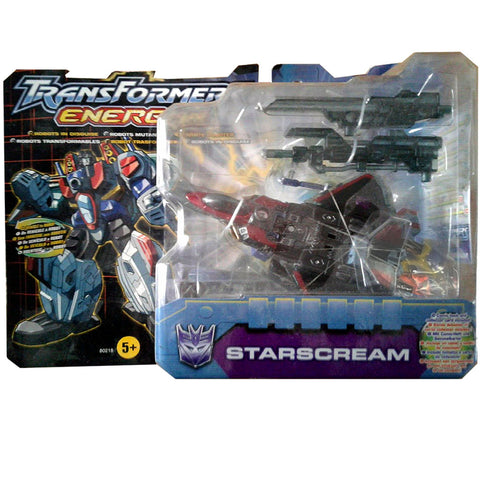 Transformers Energon Starscream combat hasbro uk box package front photo