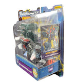 Transformers Energon Starscream combat hasbro usa box package side collector card