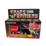 Transformers vintage G1 reissue Autobot Commander Optimus Prime no trailer box package