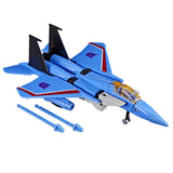 Transformers G1 retro TF:TM Thundercracker anime reissue walmart exclusive blue jet plane seeker toy accessories