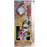 Transformers Galaxy Force GD-03 Starscream Voyager Takara Japan Box package left side