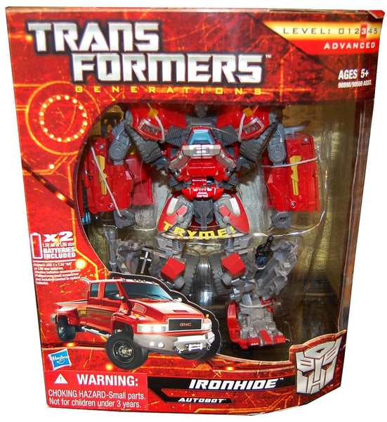 Transformers Generations GDO Red Ironhide - Leader Transformers Generations GDO Red Ironhide - Leader