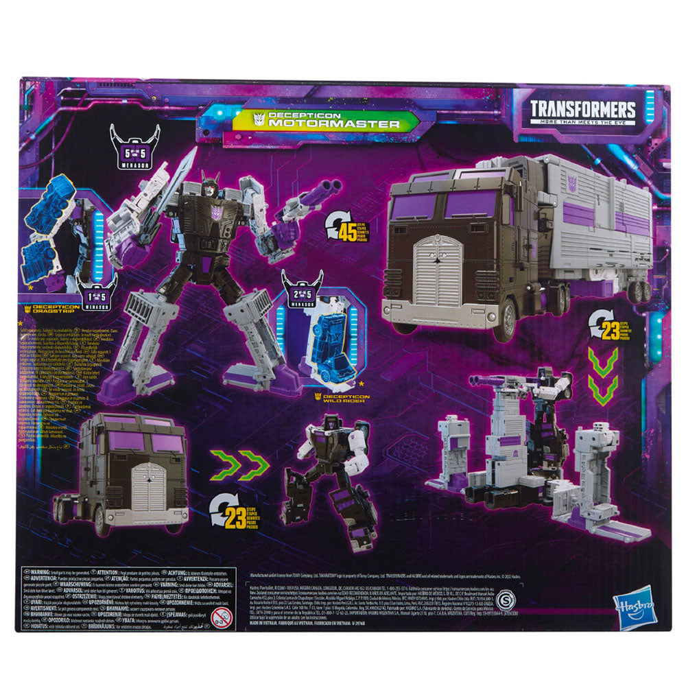 Transformers Legacy Motormaster Commander Class Stunticon Toy ...