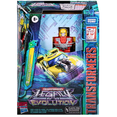 Transformers generations legacy evolution armada universe hot shot deluxe box package front