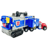 Transformers Generations Legacy Evolution Armada Universe Optimus Prime Commander Super robot combined semi truck trailer back photo