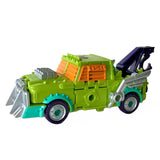 Transformers Generations Legacy Evolution Buzzworthy Bumblebee robots in disguise 2000 universe towline deluxe target exclusive robot green towtruck photo side