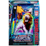 Transformers Generations Legacy Evolution Maximal Leo Prime voyager beast wars II box package front digi