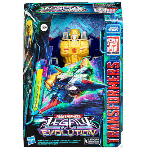 Transformers Generations Legacy Evolution Metalhawk voyager box package front