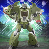 Transformers Generations Legacy Evolution Prime Universe Skyquake leader green robot action figure photo