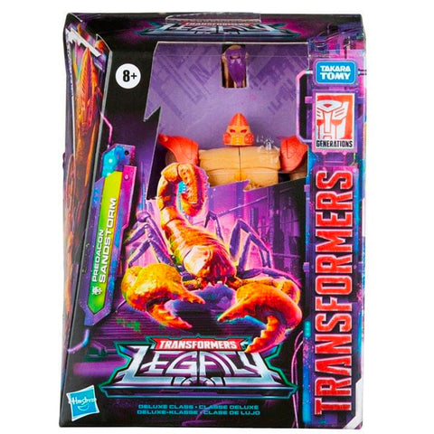 Transformers Generations Legacy Sandstorm deluxe walmart exclusive box package front