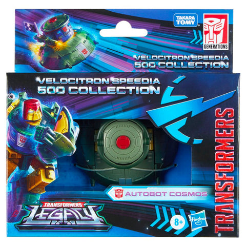 Transformers Generations Legacy Velocitron Speedia 500 Collection Autobot cosmis deluxe walmart exclusive box package front