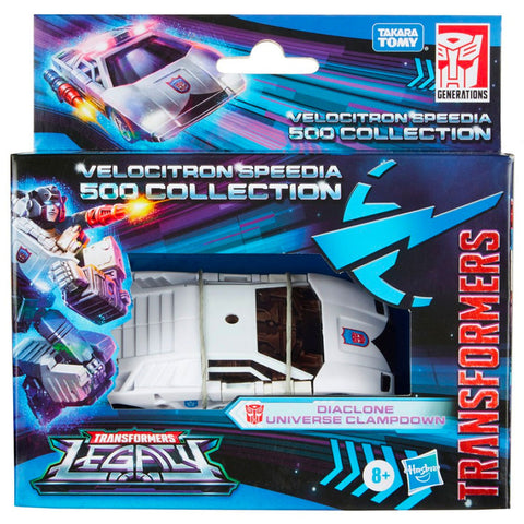 Transformers Generations Legacy Velocitron Speedia 500 Collection diaclone universe calmpdown deluxe walmart exclusive box package front