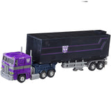Transformers Generations Masterpiece Shattered Glass Optimus Prime Evil MP-10 Purple Semi Trailer Toy