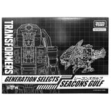 Transformers Generations Selects Seacon Gulf Skalor Deluxe Japan TakaraTomy Black sleeve box Front
