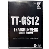 Transformers Generations Selects TT-GS12 Soundblaster Mercenary voyager pulse exclusive black sleeve box package front